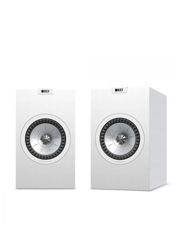 KEF Uni-Q® Haut-Parleurs Étagères Compactes Couleur Satin Blanc (Q150)