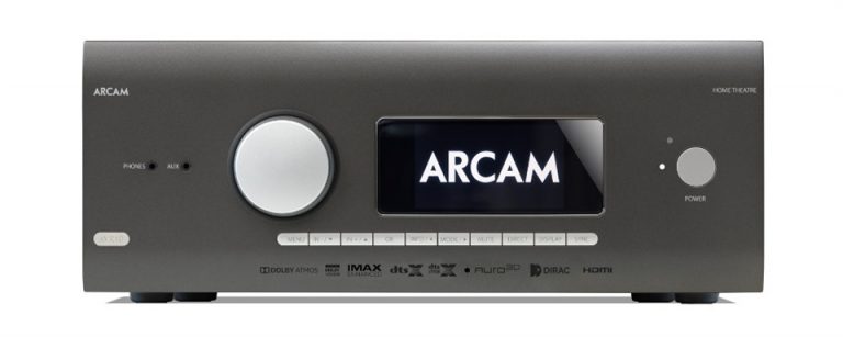 Arcam AVR10 Classe AB Récepteur Audio-Vidéo décodage 12 canaux avec Apple AirPlay® 2 And Chromecast Intégré