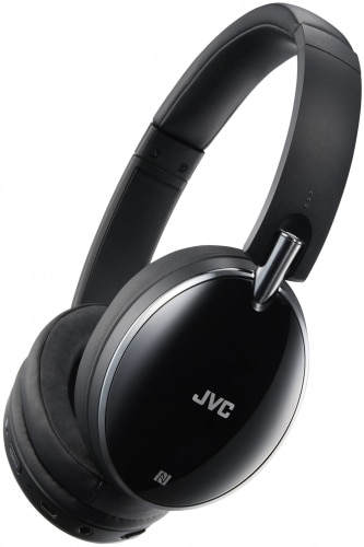 JVC Écouteur Bluetooth / Sans Fil Supra-Auriculaire + Suppression de Bruit Active Couleur Noir (HA-S90BN)