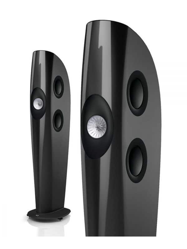 KEF Uni-Q® Ultra Hi-Fi Floorstanding Tower Speakers Color Black (Blade Two)