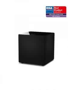 KEF 12″ Powered Subwoofer Color Gloss Black (Kube 12)