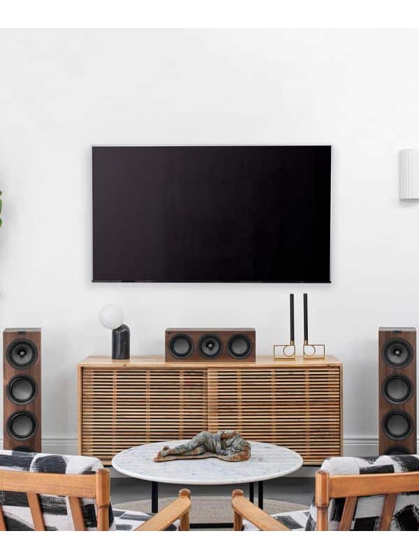 KEF Uni-Q® Centre Channel Speaker Color European Walnut (Q250C)