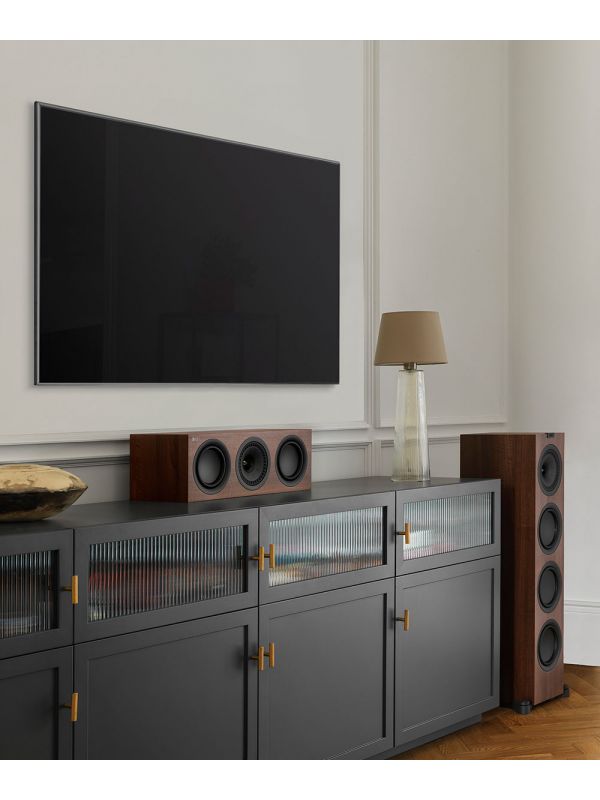 KEF Uni-Q® Centre Channel Speaker Color European Walnut (Q250C)