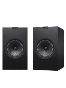 KEF Uni-Q® Mid-Sized Bookshelf Speakers Colour Satin Black (Q350)