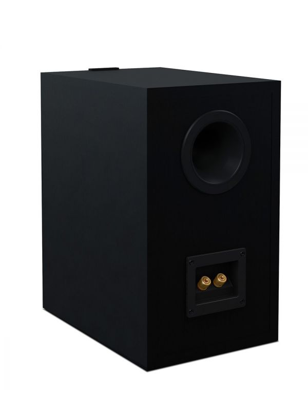 KEF Q350: Haut-Parleurs Étagères Semi-Compactes Couleur Satin Noir Demo