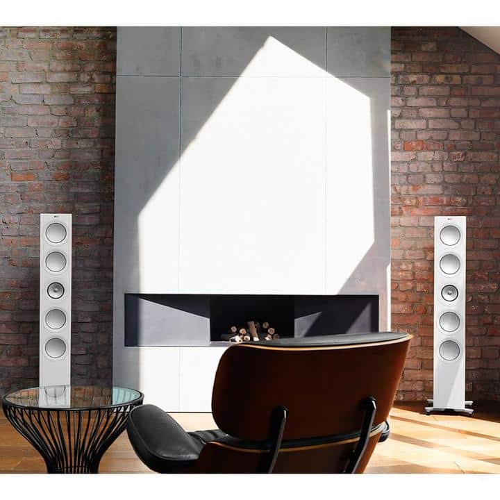 KEF Uni-Q® Haut-Parleurs Colonnes / Tours Couleur Blanc Brillant (R11)