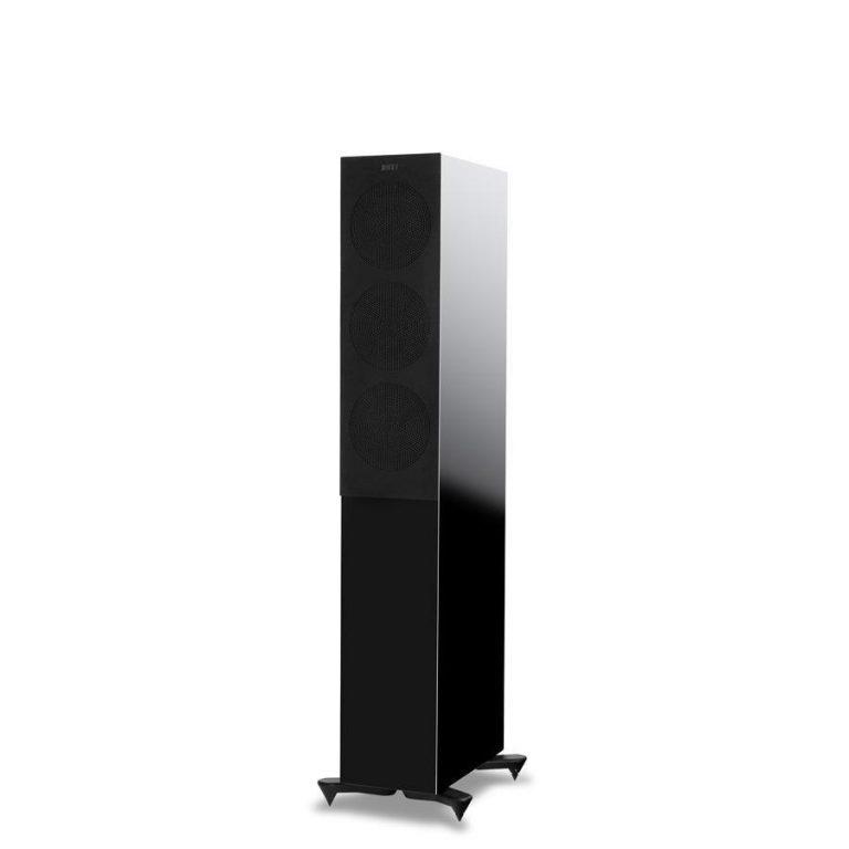 KEF Uni-Q® Haut-Parleurs Colonnes / Tours Couleur Noir Brillant (R5)(VENTE FINALE)