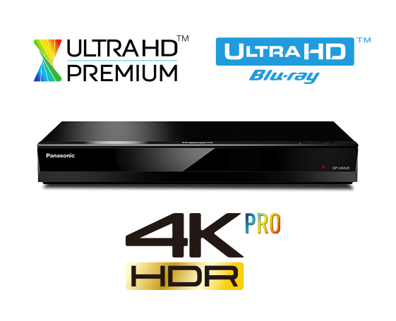 Panasonic Lecteur Blu-ray Disc™ Ultra HD 4K (DP-UB420)