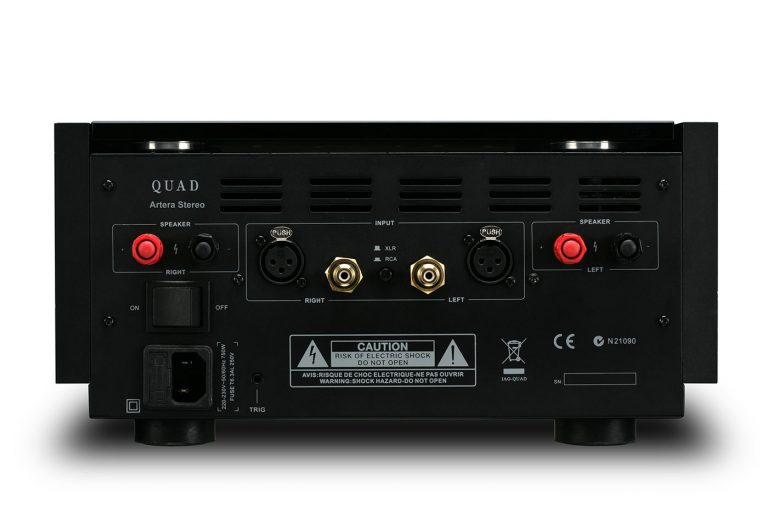 Quad Artera Stereo Current Dumping Power Amplifier Color Black (FINAL SALE)