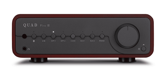 Quad Vena II Sapele Mahogany Wood Integrated Amplifier With Bluetooth