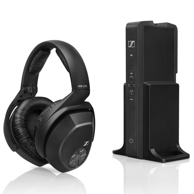 Sennheiser Écouteur Sans Fil pour TV / Hi-Fi avec Mode de Renforcement des Basses et Effet Surround Rechargeable (RS175)