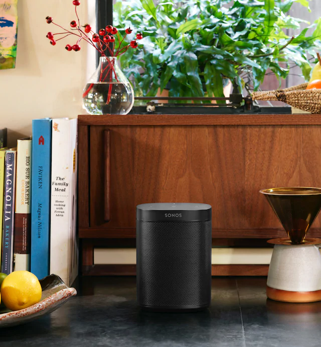 Sonos One le Haut-parleur Intelligent avec Contrôle Vocal Intégré (Noir)