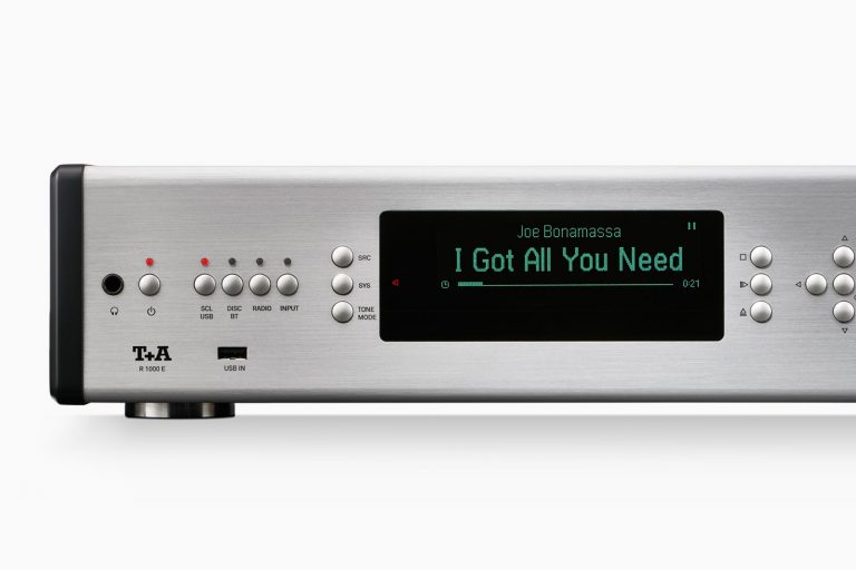 T+A R1000 E Series All In One Multi Source Receiver Silver