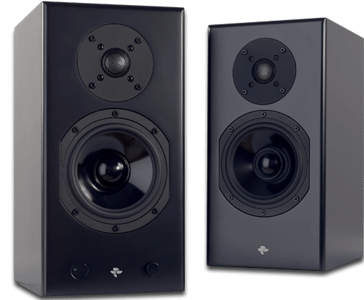 Totem Acoustic Kin Play Satin Black Powered  Bookshelf Speakers (Version 2)