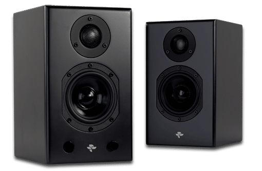 Totem Acoustic Kin Play Mini Powered Bookshelf Speakers Colour Satin Black (Version 2)