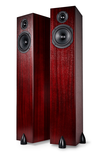 Totem Acoustic Sky Tower Mahogany Speakers Made in Canada (Pair)