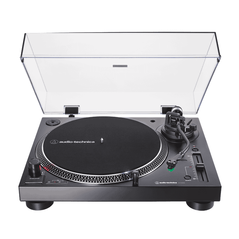 Audio-Technica AT-LP120XUSB Platine Vinyle à Entraînement Direct Noir (Analogique et USB)