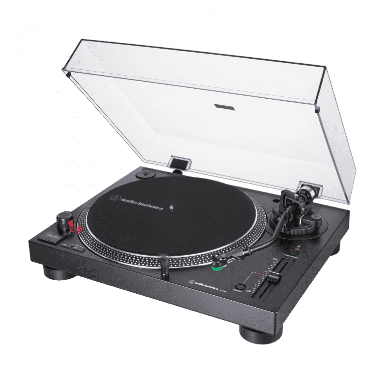 Audio-Technica AT-LP120XUSB Platine Vinyle à Entraînement Direct Noir (Analogique et USB)