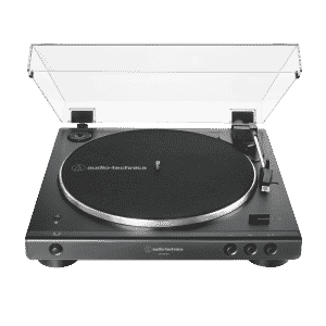 Audio-Technica AT-LP60XBT: Fully Automatic Wireless Belt-Drive Turntable (Black)