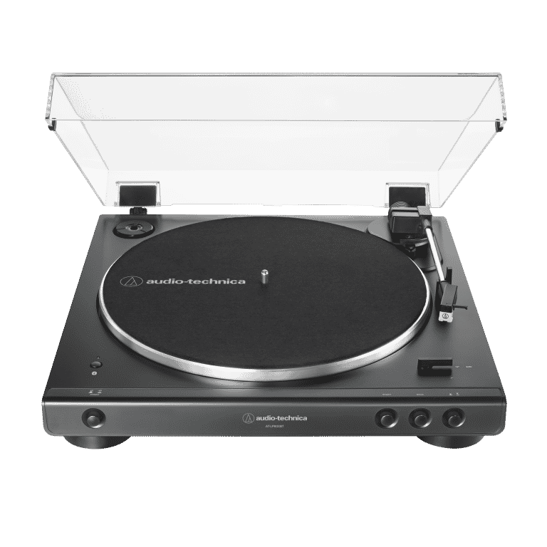 Audio-Technica AT-LP60XBT Tourne-disque Sans Fil Entièrement Automatique à Entraînement par Courroie Noir