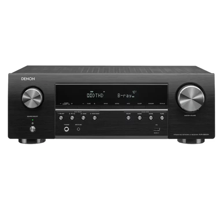 Denon 5.2 Ch. AV Receiver with Voice Control (AVR-S670H)