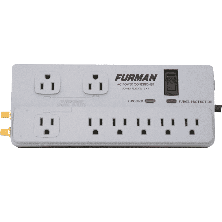 Furman PST2+6 15A 8 Outlet Surge Suppressor Strip