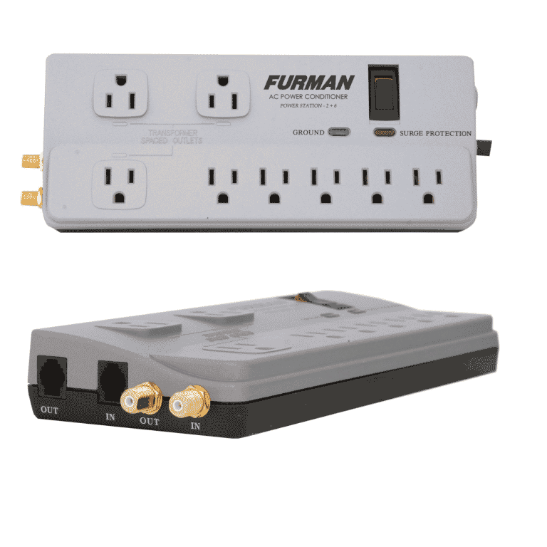 Furman PST2+6 15A 8 Outlet Surge Suppressor Strip