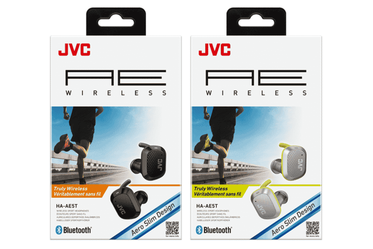 JVC Écouteur Sport Véritable Sans Fil Aero Slim (HAAE5TB)