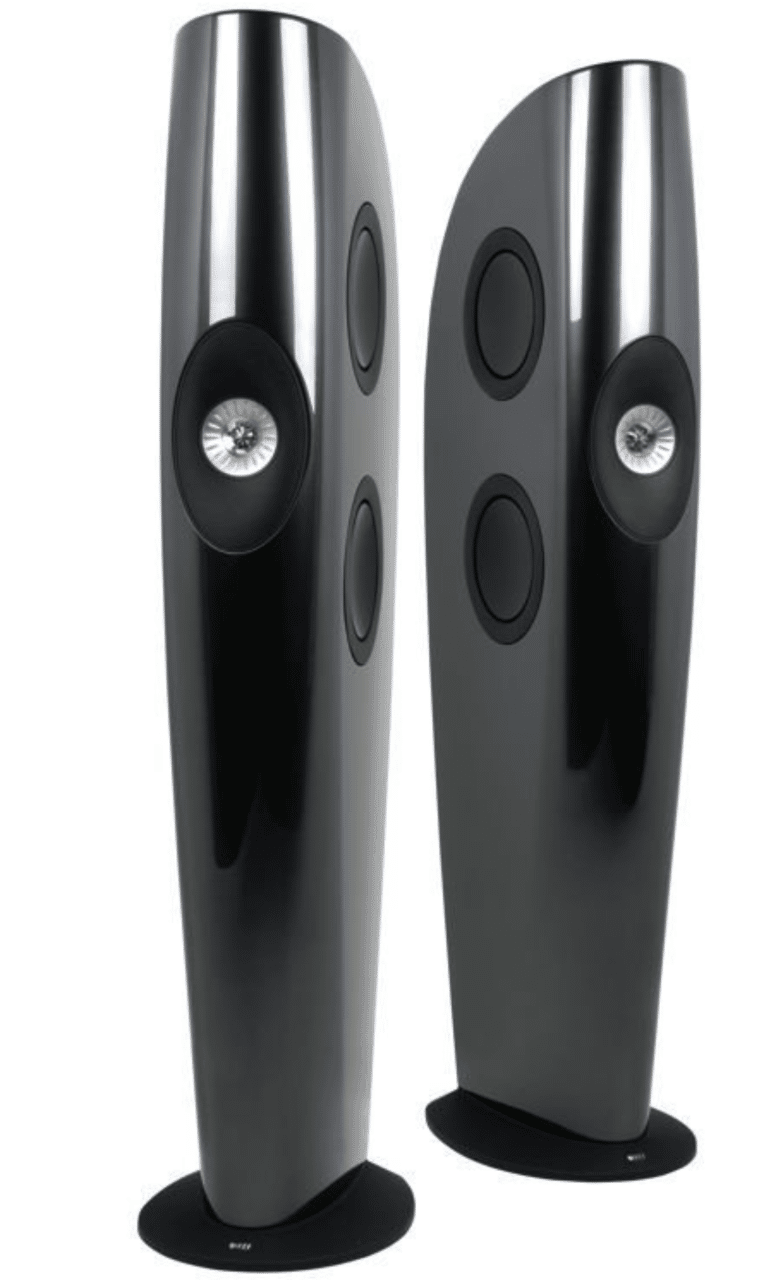 KEF Uni-Q® Ultra Hi-Fi Floorstanding Tower Speakers Color Black (Blade Two)