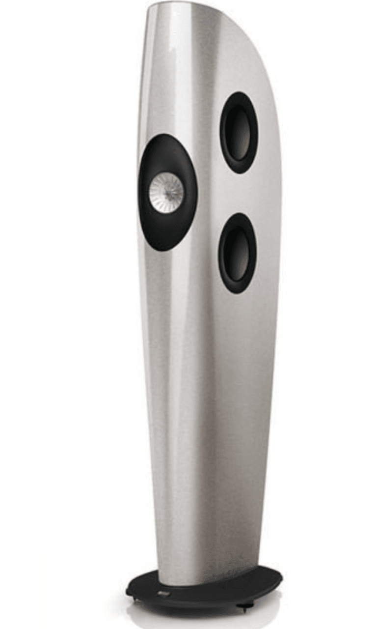 KEF Uni-Q Ultra Hi-Fi Floorstanding Tower Speakers Color Warm Metal Grey (Blade Two)