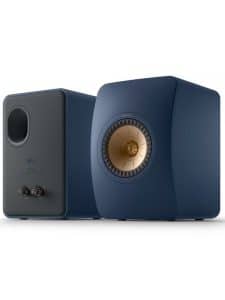 KEF Uni-Q® Haut-Parleurs Étagères Couleur Bleu Royale (LS50 Collection Meta)