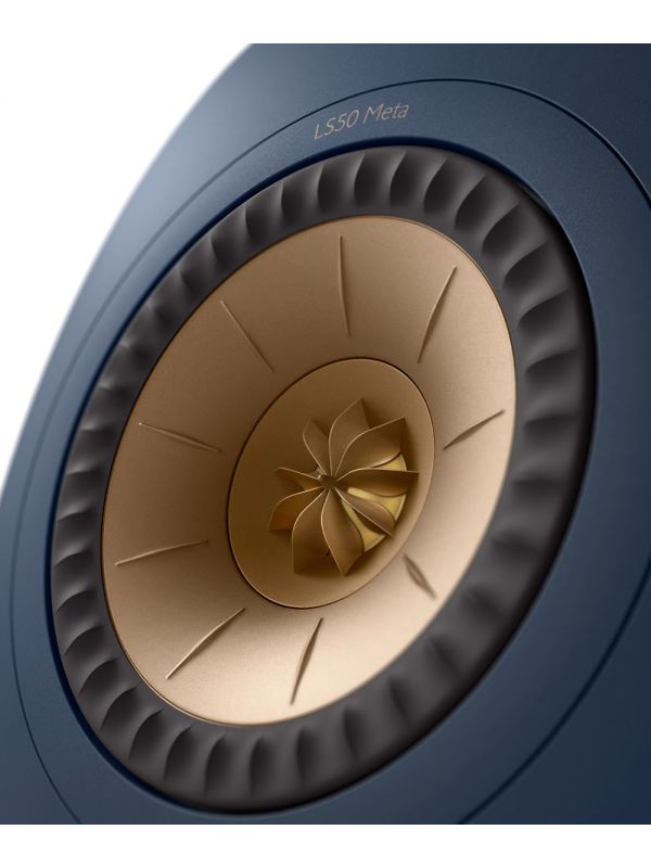 KEF Uni-Q® Haut-Parleurs Étagères Couleur Bleu Royale (LS50 Collection Meta)