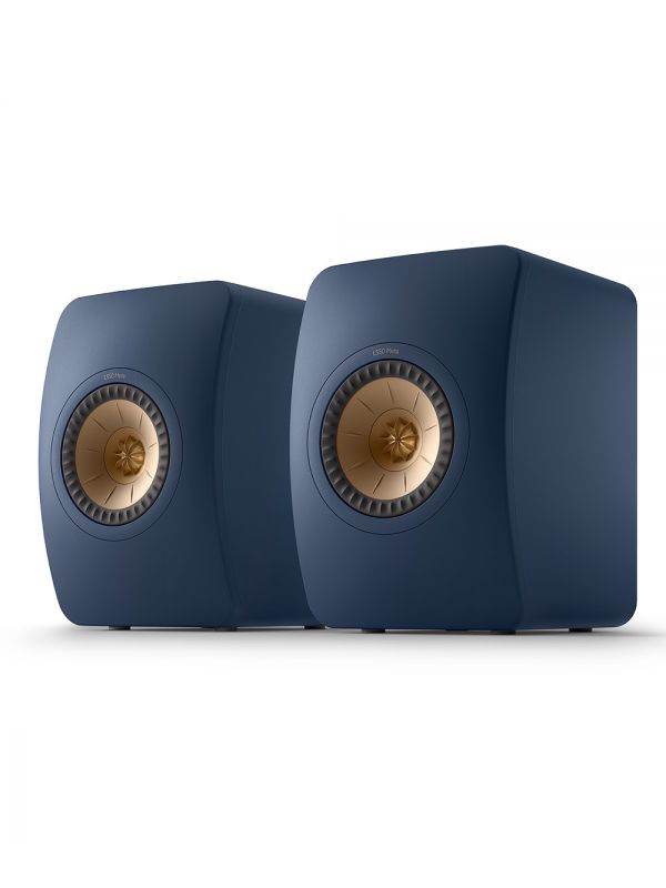 KEF Uni-Q® Haut-Parleurs Étagères Couleur Bleu Royale (LS50 Collection Meta)