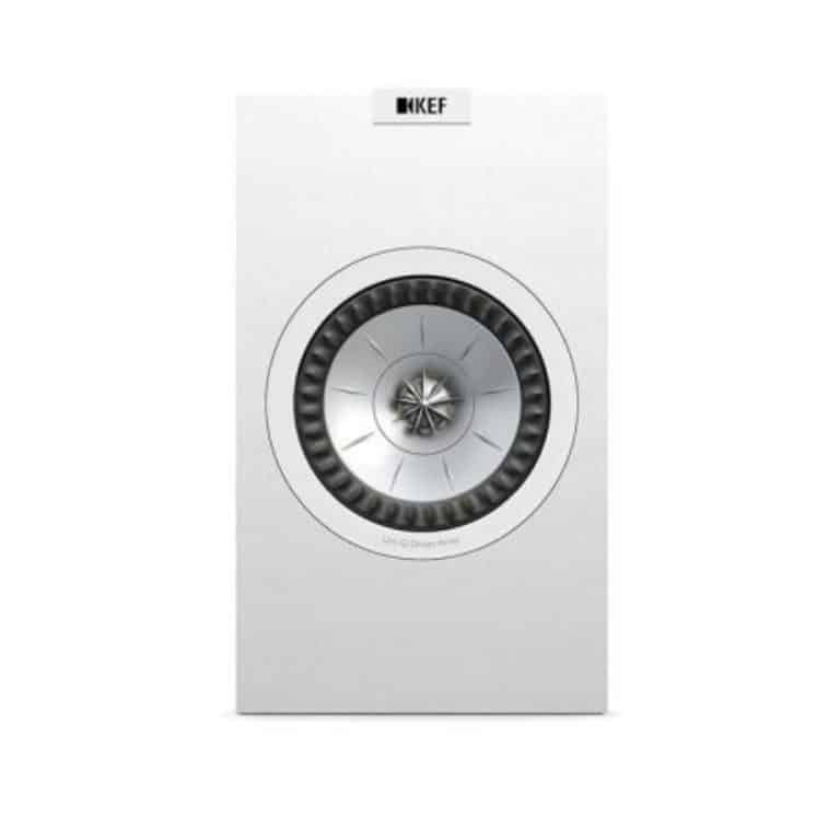 KEF Uni-Q® Haut-Parleurs Étagères Compactes Couleur Satin Blanc (Q150)