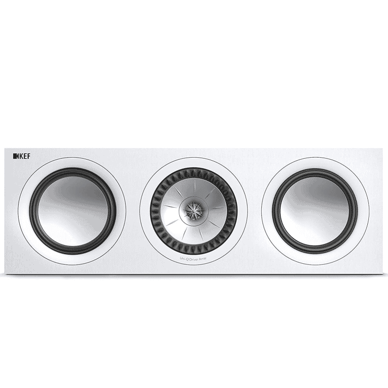 KEF Uni-Q® Haut-Parleur Central Couleur Satin Blanc (Q250C)