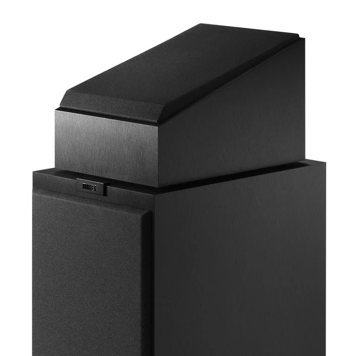 KEF Uni-Q® Haut-Parleurs Arrières / Surround Compactes + Dolby Atmos Couleur Satin Noir (Q50A)