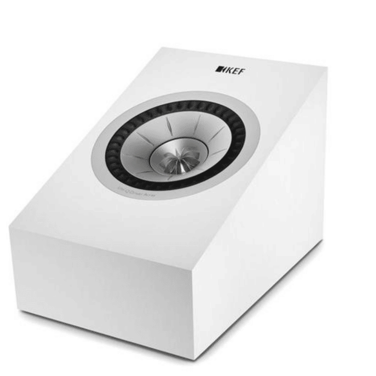 KEF Uni-Q® Haut-Parleurs Arrières / Surround Compactes + Dolby Atmos Couleur Satin Blanc (Q50A)