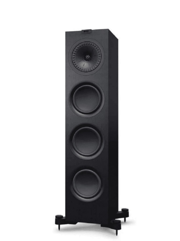 KEF Uni-Q® Compact Floorstanding Tower Speakers Colour Satin Black (Q550)