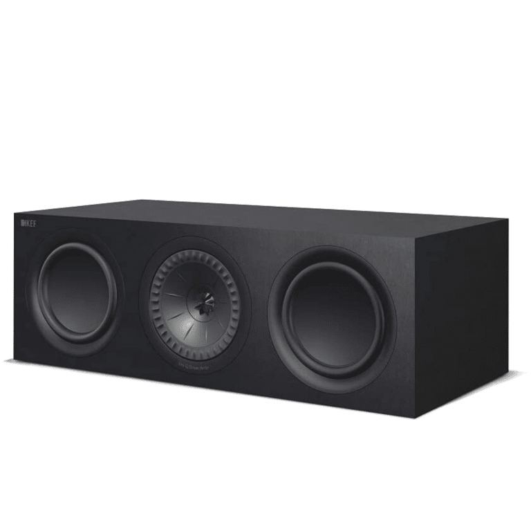 KEF Uni-Q® Haut-Parleur Central Couleur Satin Noir (Q650C)