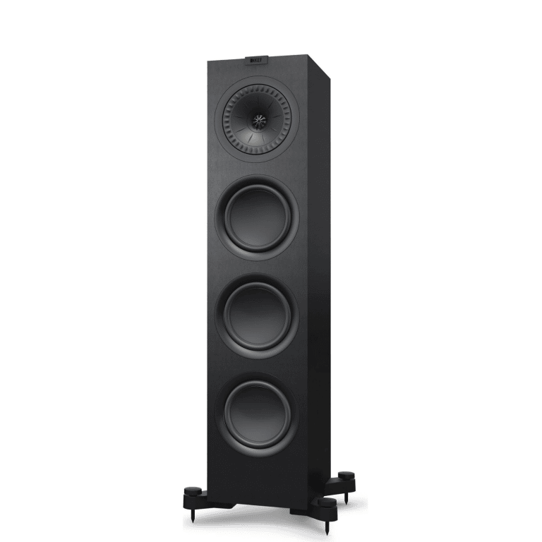 KEF Uni-Q® Haut-Parleurs Colonnes / Tours Taille Moyenne Couleur Satin Noir (Q750)