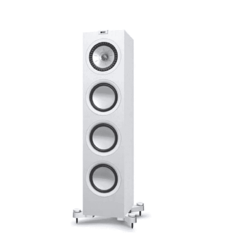 KEF Uni-Q® Haut-Parleurs Colonnes / Tours Taille Moyenne Couleur Satin Blanc (Q750)