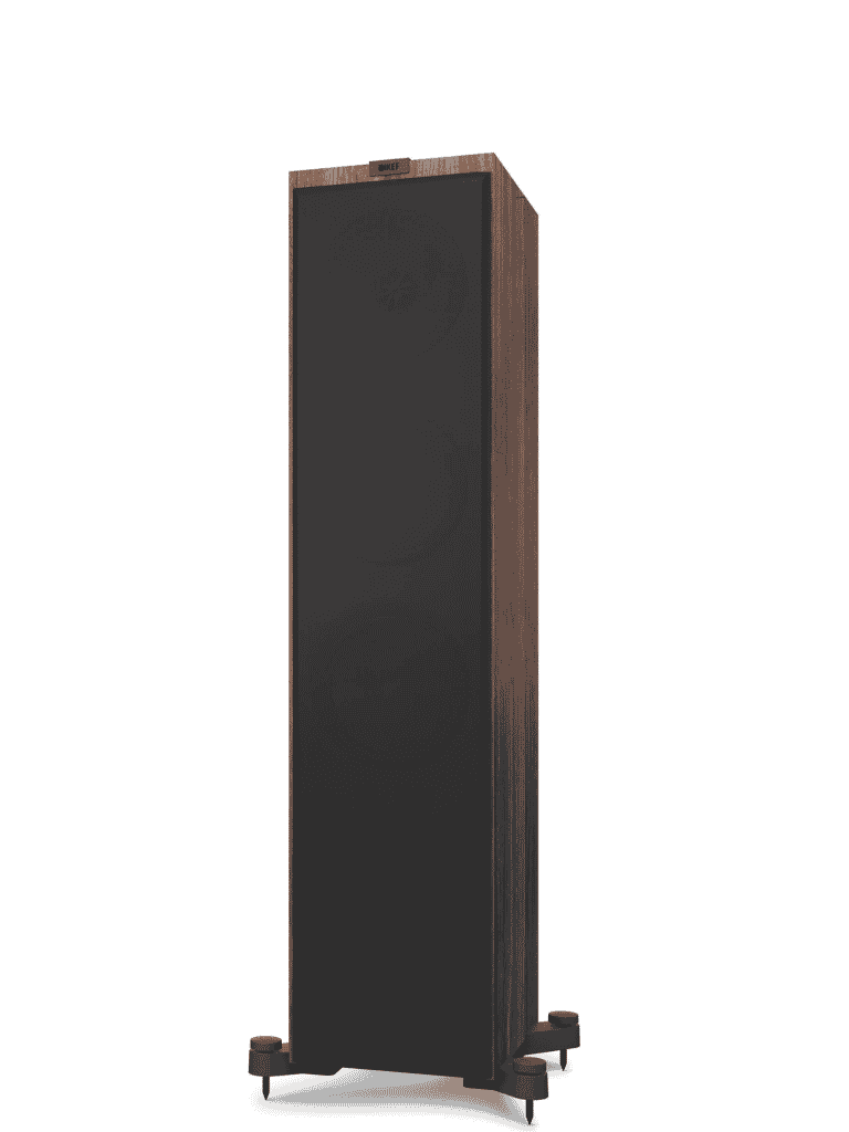 KEF Uni-Q® Haut-Parleurs Colonnes / Tours + Basses à Long Débattement Couleur Noyer Européan (Q950)