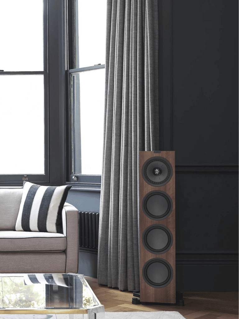 KEF Q950: Uni-Q Floorstanding Tower Speakers in European Walnut