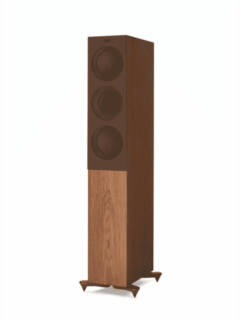 KEF Uni-Q® Haut-Parleurs Colonnes / Tours Couleur Noyer (R5)