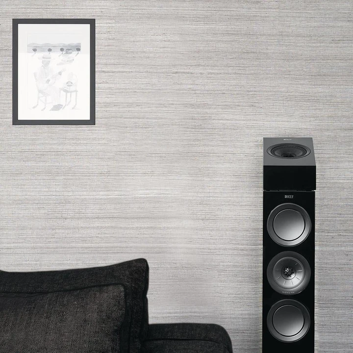 KEF Uni-Q® Rear / Surround Speakers + Dolby Atmos Gloss Black (R8A) (Pair)