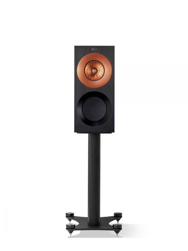 KEF Uni-Q® Ultra Hi-Fi Bookshelf Speakers Color High Gloss Black / Copper (Reference 1 Meta)