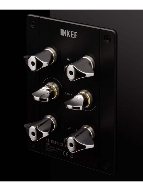 KEF Uni-Q® Ultra Hi-Fi Bookshelf Speakers Color High Gloss Black / Copper (Reference 1 Meta)