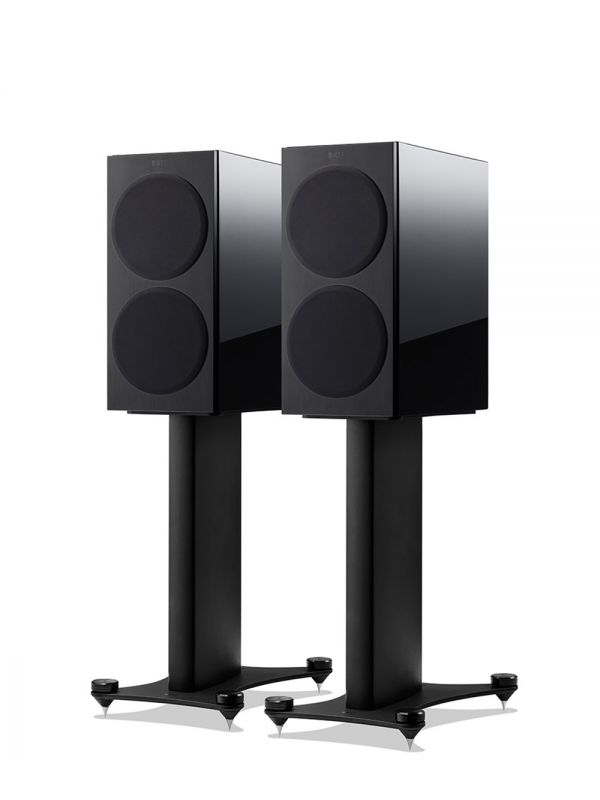 KEF Uni-Q® Ultra Hi-Fi Bookshelf Speakers Color High Gloss Black / Copper (Reference 1 Meta)