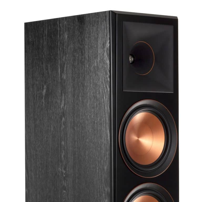 Klipsch Reference Premiere Series Floorstanding Tower Speakers Color Black Ebony (RP-8000F)