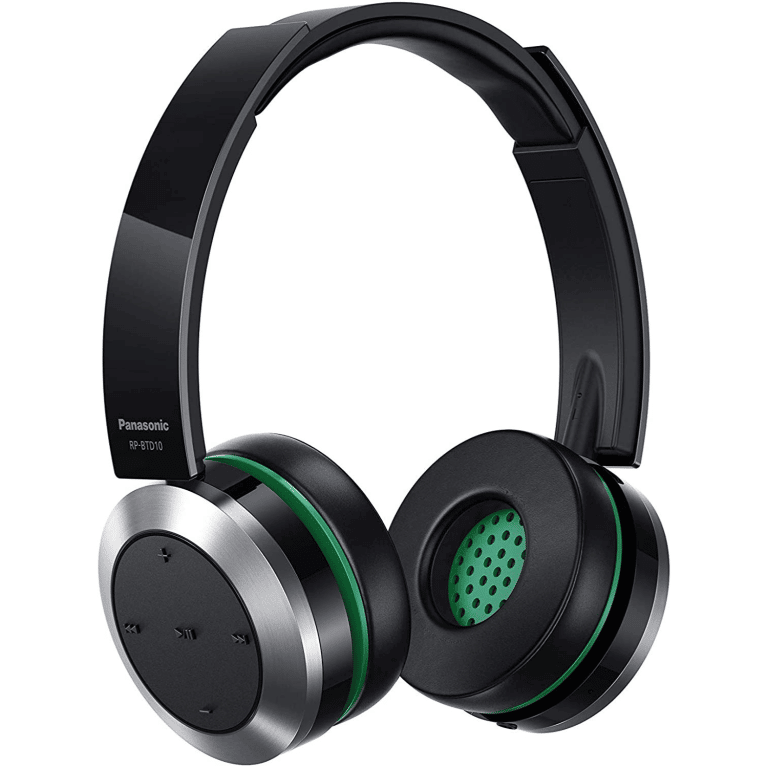 Panasonic Écouteur Filaire ou Bluetooth / Sans-Fil Ultra-Auriculaire Couleur Noir (RP-BTD10K)